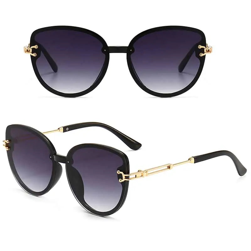 Imwete Cat Eye Gradient Sunglasses for Women UV400