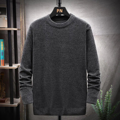 Japanese Solid Color Knitted Sweater for Autumn/Winter