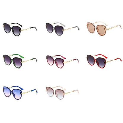 Imwete Cat Eye Gradient Sunglasses for Women UV400